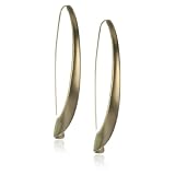 aqua prom earrings Kenneth Cole New York Worn Oval 