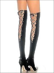 Lattice Back Thigh High