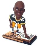 Kabeer Gbaja-Biamila Green Bay Packers Limited Edition Ticket Base Bobble Head Doll from Forever Collectibles