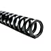 GBC ProClick Easy-Editing Binding Spines, 0.625-Inch Spine Diameter, Black, 110 Sheet Capacity, 100 Pieces Per Box (2514517)