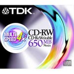 TDK CD-RW CD RW Rohling 74min 650MB 4xSp.
