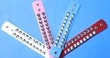 Color Choices - Studded Costume Bracelet - Single or Double Rowed (Shown in double)