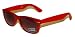 1980's Wayfarer Style Fashion Sunglasses with Gradient Lens - 6 Radiant Colors