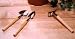 Mini Garden Tools - 3 Piece Set - Transplanter, Trowel and Rake