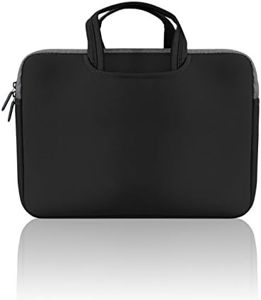 Laptop Sleeve Case Cover:Heikaa Slim-fit 14.5 Inch Zipper Laptop Sleeve, Water-resistant Protective Bag, Carrying Pouch for 14-14.5 Inch Laptop(Black)