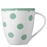 Churchill China Cath Kidston Dotty Crush Mug, Green, Fine China (Model ckdo00031)