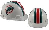 Mine Safety Appliances Company 818399 NFL hard hat - miami dolphins
