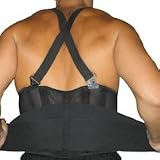 Captain Sports Back Support with Shoulder Straps, Size : Large/X-Large 35 Inches and over - 1 Ea