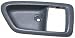97-01 TOYOTA CAMRY FRONT DOOR HANDLE CASE RH (PASSENGER SIDE), Inside, Gray, USA Built, (= REAR) (1997 97 1998 98 1999 99 2000 00 2001 01) T464303 69277AA010B0