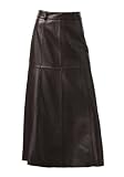 VON ASHLEY BROOKE SOFTER LAMMNAPPA LEDERROCK CHOCLAT