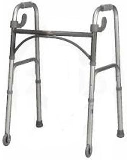 Wheeled Walker Clever Folding Walker With 3 Inch Wheels (For Adults)