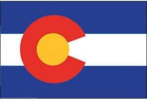 Flag State Colorado Poly 2ft X 3ft
