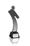 AC54 Crystal Golf Figure - Engraved Free