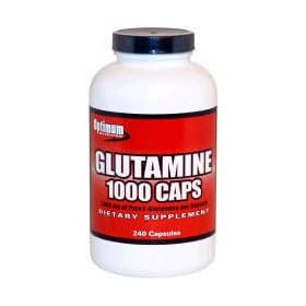 Optimum Nutrition Glutamine Caps 1000 mg, 240 caps (Multi-Pack)