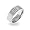 Eve's Addiction Mens Designer Style Comfort Fit Stainless Steel Wedding Band, 11