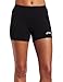 ASICS Women's Baseline Volleyball Shorts, Black, X-Small
