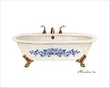Bath Display 21 Art Poster Print by Consuelo Gamboa, 11x9