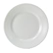 Royal White 7.50" Salad Plates - Set of 6