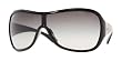 RAY BAN RB 4099 601/8G BLACK PLASTIC SUNGLASSES