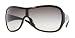 RAY BAN RB 4099 601/8G BLACK PLASTIC SUNGLASSES