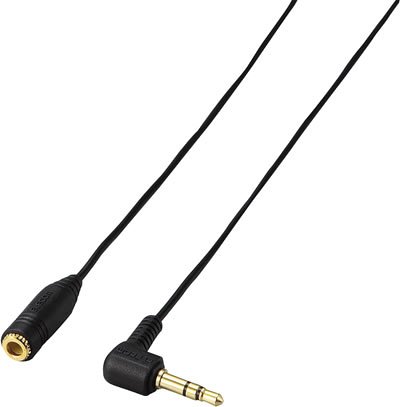 ELECOM ヘッドホン延長コード EHP-CT23G/30BK
