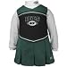 Reebok New York Jets Green Girls 2-Piece Cheerleader Dress