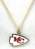  : KANSAS CITY CHIEFS PENDANT NECKLACE - NEW METAL