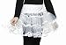 Kids White Crinoline Petticoat Girls Tutu Fluffy Skirt Childs sz 7-10