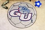 NCAA GONZAGA BULLDOGS SOCCER SHAPED DOOR MAT RUG