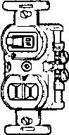 Light Switch - Switch & Receptacle