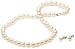 Jewelry : Sterling Silver Freshwater Cultured Pearl 6-6.5mm Girl's Necklace and Earring Set, 15"