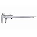 Brown & Sharpe 599 Series Vernier Caliper, Stainless Steel, Inch/Metric, For Depth/Inside/Outside/Step Measurements
