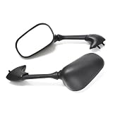 2007-2008 Yamaha YZF R1 Black OEM Style Racing Mirrors - Left Right Set 07 08 by KapscoMoto