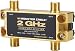 2 Gigahertz Low-loss Rf Splitters for Tv & Satellite Mkii