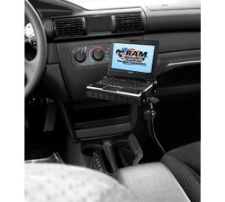 Universal Netbook and Tablet Car Floor Seat Bolt Mount