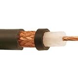 3 Ft Patch Cable of RG-213 U Super Low-loss Double Shielded Coax Cable with PL-259... 