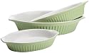 Reco International Oval Baking Set of 3, Green