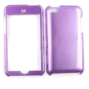 Apple iPod Touch 4 (iTouch) Crystal Solid Dark Purple Snap On, Hard Cover, Case