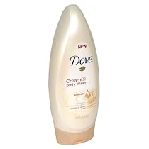 Dove Cream Oil Body Wash, Jasmine & Vanilla Scent, Delicate, 19.4 fl oz Bottle (Pack of 3)