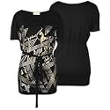 Baby Phat Belted Scoop Neck T-Shirt Dress - Women'