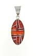 Oval Inlay Pendant