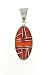 Oval Inlay Pendant