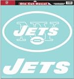 New York Jets 18"x18" Die Cut Decal officially licensed placed on surfaces self-adhesive