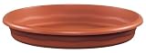 Emsa 501734 Untersetzer Blumenkübel, rund 44,5 cm Ø, terracotta VALENCIA