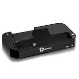 Fosmon USB Cradle Desktop Charger Pod with Extra Battery Charging Slot for Motorola Droid A855/Motorola Milestone - Black