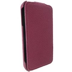 Optima Clever Case H-Type iPhone 4, iPhone 4S crack pattern purple