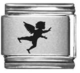 Clearly Charming Angel Laser Italian Charm