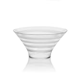 Nautica J-Class Collection Glass 11 1/2 Centerpiece Bowl