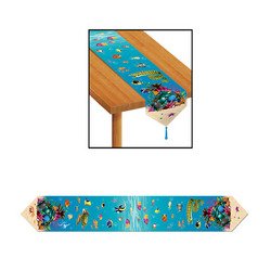 Printed Under The Sea Table Runner Party Accessory (1 count) (1/Pkg)