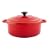 Chasseur Cast Iron Round Casserole 22cm 3.0l Chilli Red